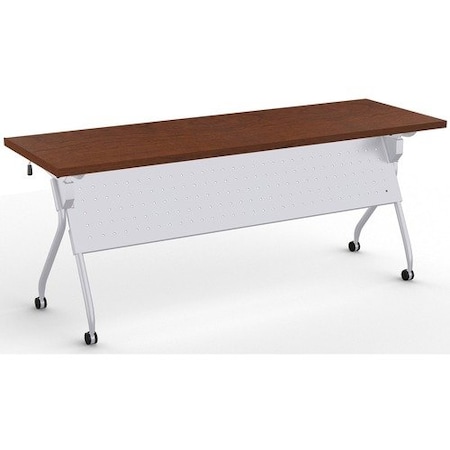 Special-T Table, FlipNest, Transform2, 72inx24inx30in, Mahogany/Silver SCTTRNF22472SMG